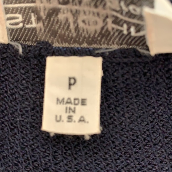 St.John by Maria Gray Navy Cardigan - Picture 6 of 6